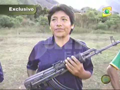 Comrade Laura. Photo published in the Program Punto Final